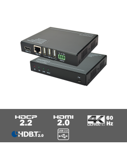 TPUH451 4K HDBaseT 2.0 KVM extender 100m