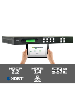 MUH44TPR2-N 4K HDMI HDBaseT Matrix Switcher