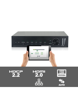 SC51S - 5 input seamless scaler met HDBaseT