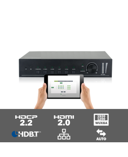 SC51TS - 5 input seamless scaler met HDBaseT