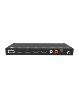 SUH4AU-H2 - 4-voudige 4K HDMI 2.0 splitter met HDCP killer en audio de-embedder