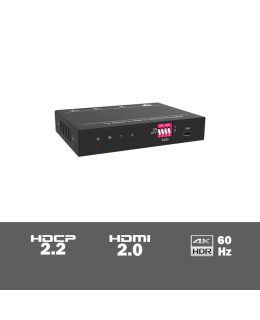 SUH2E-H2 - 2-voudige 4K HDMI 2.0 splitter met HDCP killer