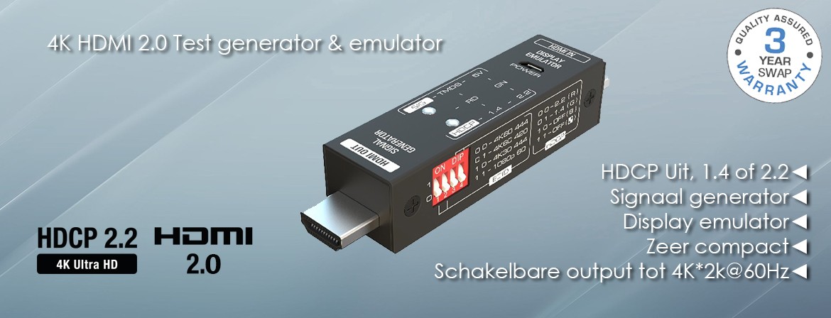 Digichain Gen-1 HDMI signal tester and generator